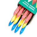 12 Pcs Sewing Mark Pencils, 3 Colors Tailor Pencils Cutting Free Sewing Positioning Pencil Crayon Tailor Chalk for Sewing Marking and Tracing best price and best quality. 