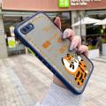 dienya For Asus Zenfone 4 Max Plus ZC554KL Case Frosted Transparent Hard Phone Case Cartoon Cute Tiger Side Edge Casing Full Cover Camera Silicone Softcase Pattern Shockproof Protection Cases. 