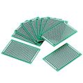 6 pcs 5cm x 7cm Double Sided FR4 Fiber Glass Dotted Veroboard Universal Circuit Board. 