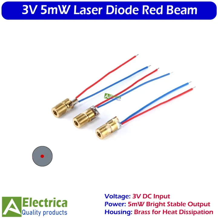 3%20pcs%20Laser%20Diode%20Brass%20Module%203V%205mW%20Red%20650nm%206mm%20OD%20for%20DIY,%20CNC%20&%20Electronics%20Projects%20by%20Electrica%20-%20Image%204