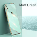 For Huawei Honor 10 Lite Back Cover Fashion Shiny Plating Square Bumper Camera Protection Case Soft Silicone Shockproof Protective Mobile Phone Cases. 
