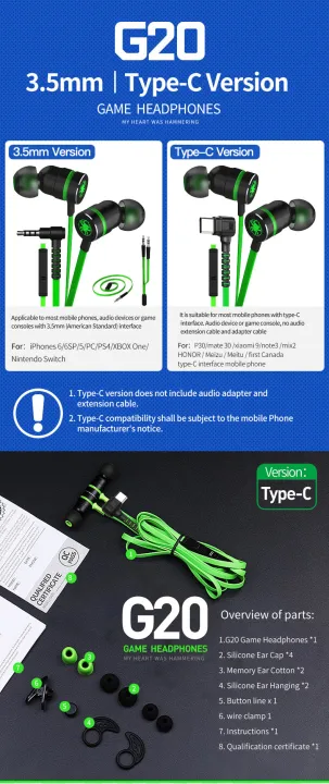 Plextone%20G20%20Type%20C%20Hammering%20Bass%20Magnetic%20Gaming%20In-Ear%20Earphones%20Noise%20Reduction%20HD%20Microphone%20-%20Image%206