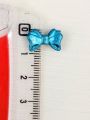 40gms Mini Bow-Shaped Beads for Jewelry and DIY Craft Making – Colorful Resin Spacer Beads. 
