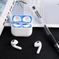 Metal Sticker For AirPods Pro 2 Earphone Case Stickers Dustproof Scratchproof Sticker For Apple Air Pod 3 Pro 2 Protective Cover. 
