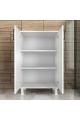 Kitchen Storage Cabinet, Small 2 Door Storage Cabinet With Shelves For Multipurpose. It Can Be Customized. 