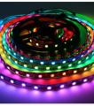 One Meter Strip Of 60 WS2812B Rgb Addressable Leds Smd 5050 Ip30. 