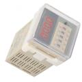 Nitrip Plastic O111ROM DH48J-8A Di tal LCD Electronic 8 Pin Counter Time Relay Time 0-999900. 