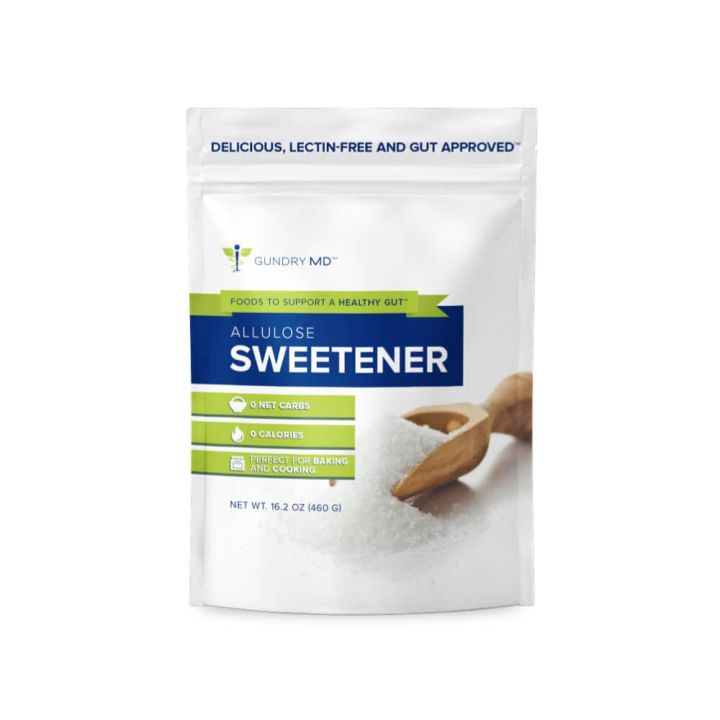 Gundry MD® Allulose Sweetener - 0 Calorie, Lectin-Free, Great for Baking and Cooking - (500gm)