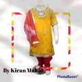 Traditional Girls Hyderabadi Style Suit for Parties & Weddings Wear. 