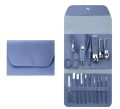 Manicure Pedicure Grooming Kit, Stainless Steel set, Nail cutter set, Nails Care, Clipper, Nails tool Set, Professional Spa kit, Nipper, 16pcs set. 