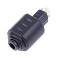 Toslink Plug to 3.5mm Mini Digital Optical Cable Adapter Male to Female Fiber Optic Adapter Audio. 