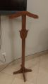 Wooden Hanger Coat Stand Natural Wood Color. 