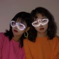 LED Glasses Glowing Party Supplies Lighting Adult Kids LED Glasses Light Glow In Dark Shutter Neon Flash Christmas Birthday. 
