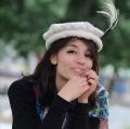 Chitrali 100% Wool hat Cap Pakol Handmade Topi + Feather. 