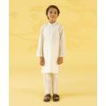 Sapphire Kids - Boys Embroidered Cambric Kurta. 