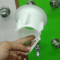 pee poo cup bathroom toilet wc whole cover wc safety cup guter cup cap wc hole dhakan Smell Blocker, Stop Insects & Rats Entrance for Squat Toilet gutter cup. 