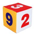 Soft Jumbo Foam Giant Dice Dot/Number Early Educational School Accessory Toy. 