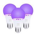 3Pcs 10W Ultraviolet UV Bulb Fluorescent Detection UV Lamp Black Light Blue Lamp E26 110V 220V for DJ Party Decoration. 