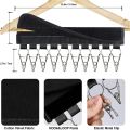 Baseball Cap Organizer Hanger 10 Clips Hat Holder Organizer for Closet Hats Socks Scarf Storage Rack for Hang Ball Caps Display. 
