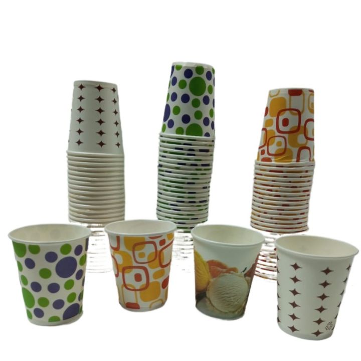 50pcs%20Multipurpose%20Disposable%20Paper%20Glass%20Or%20Cups%20180ml%206oz%20-%20Image%202