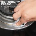 10 pcs Wire Cloth for Dish Washing Kitchen Cleaning Cloth Non-stick Oil Dish Clean Towel Washing Rags Household Cleaning Accessories Dish Clean Wire Clothes. 