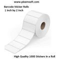 pack of 3 ,Barcode Label rolls 1000 stickers Single track(Hight 1 inch X width 2 inch). 