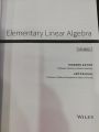 Elementary Linear Algebra 12th edition by Howard Anton. 