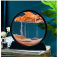 Sandscape Painting - Sand Clock - Moving Sand Art - Hourglass Sand Timer - 3D Moving Sand Mountain Lamp with Metal Stand - Showpiece - Home Decoration | Moving Sand | ByteExpress. 