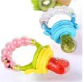 Fruit Juice Chosni /Fruit Pacifiers Baby Fruit and Vegetable Feeding Pacifier with Rattle. 