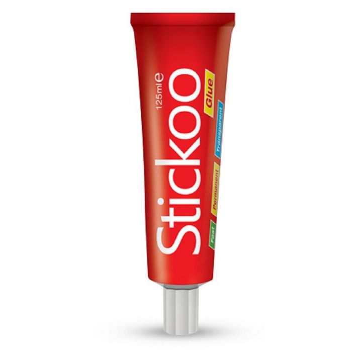 125Ml X 1Pc Stickoo Tube All Purpose Liquid Glue Uhu Glue