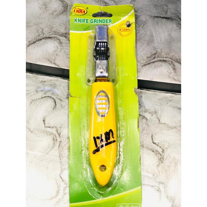 Knife Sharpener / Knife Grinder - Kitchen Knife Wheel Sharpener
