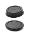 Combo Pack - Body And Rear Canon DSLR Lens Cap 1300D 1500D 750D 60D 5D 80D 90D 6D. 