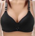 quality Think Soft Plain Foam Padded Bras for Women adjustable Straps Non Wired Bra for Girls Soft Push up Brazer for B and C Cups in random colours Black Pink Skin Red Blue and Beige All Size From 34 To 50 Are Available. 