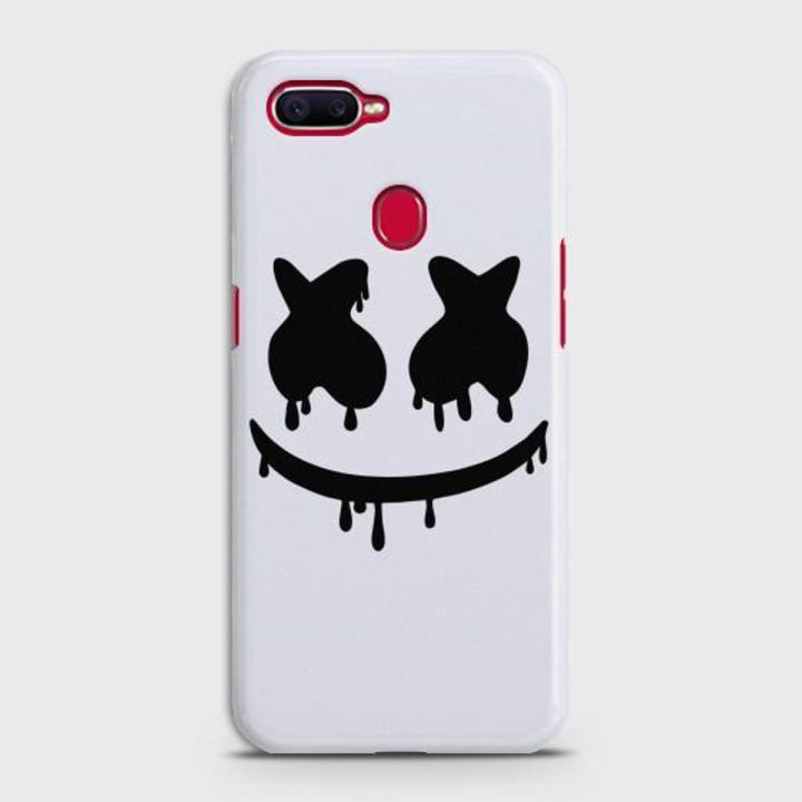 Oppo F9 Cover - SkinLee HQ Hard Case - Marshmello Face - SKINLEE-592-1-310-193