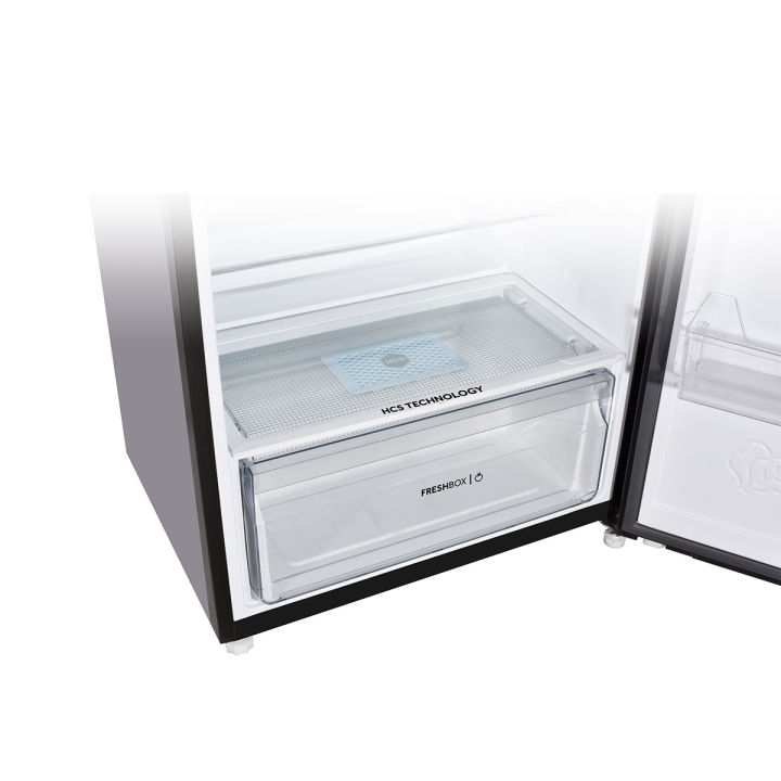 Haier 14 Cu Ft / Digital Inverter / HRF-368 IFRA (Fresher & HCS Technology + Digital Control Panel + Turbo Fan + 4 Temperature Sensors + ABT Technology + Inverter Compressor + Glass Door) Red Colour Refrigerator / 10 Years Warranty