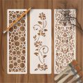 Pack of 3 border stencil for wall decoration, Furniture , Canvas DIY Home decoration by imart Stencils. 