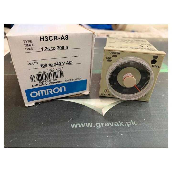 H3CR-A8 8 pin time relay / timer 100-240VAC