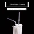 100Pcs/Bag Transparent Drinking Straws Bend Or Straight Plastic Straws For Kitchenware Party Beverage Water Drink Flexible Disposable Straws. 
