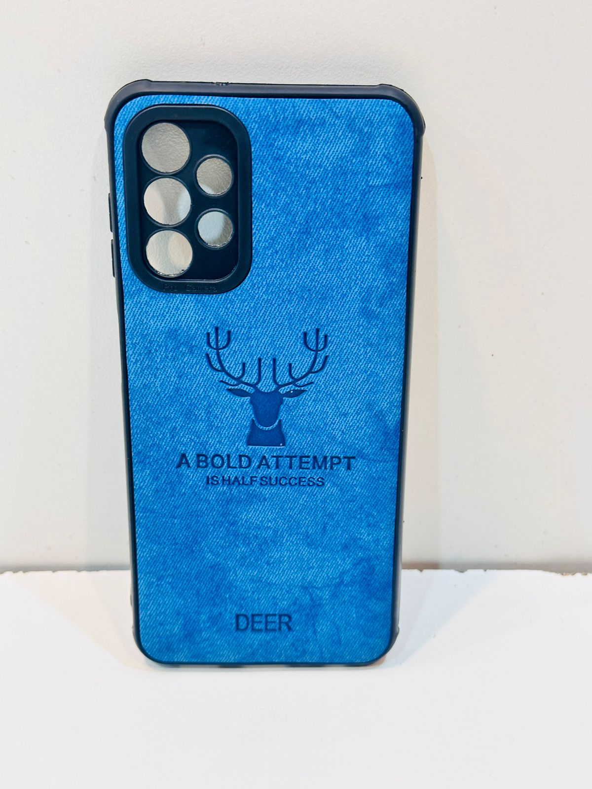 Lahore Mobile Case For Samsung A13 Hybrid Soft TPU Deer Pattern Leather Shockproof Case Cover - Samsung A13 Back Cover 7