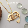 Customize Necklace, Customize Name Necklace, Name Locket For Girls  (PERFECT GIFT TO SEND YOUR WIFE , FIANCE, HUSBAND, FATHER , OR ANY ONE). 
