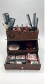 Makeup Organizer with drawer I Desk and table cosmetic organizser I Makeup storage box I Paint brush holder. 