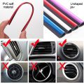 【Universal Car Parts Store】Car Interior Decoration Strip Auto Mouldings Chrome Styling on Cars Vent Universal Accessories. 