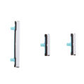 3Pcs Power Switch on/off  Volume Side Buttons Part for Samsung Galaxy S8/S8P(Silver  and Black). 