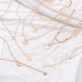 Street Style Multilayer Choker Necklace For Men Women Layered Chain Necklace Jewelry For Teen Boy Pendant Accessory Set. 