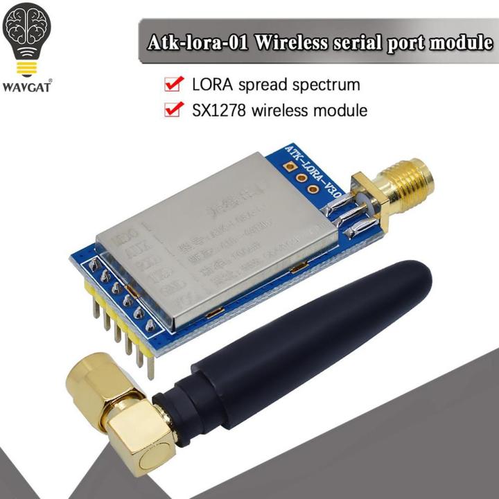 ATK-LORA-01 LORA module  serial communication module SX1278  module 3000 meters