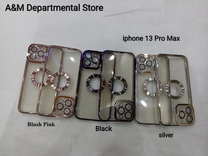 iPhone%2013%20Pro%20Max%20Back%20Cover/Case%20Soft%20Shiny%20Border%20&%20Transparency/%20Lens%20Camera%20Protection%20-%20Image%203
