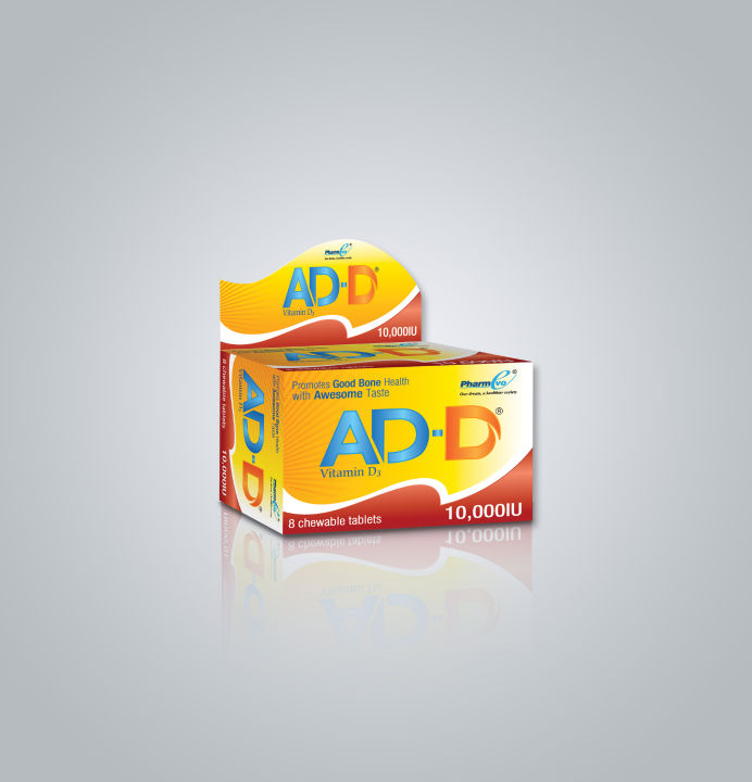 AD-D 10000IU Chewable Tablet by PharmEvo