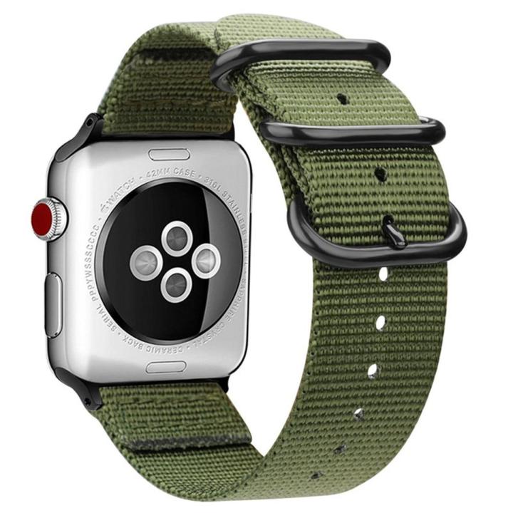NATO strap For apple watch band 44mm 40mm iWatch band Sport Nylon bracelet watch belt for apple watch 6 5 3 4 2 1 se 38mm 42 mm