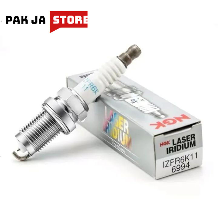 PakJAStore NGK Spark plug-Set of 4 LAZER IRIDIUM IZFR6K11 For HONDA REBON, HONAD CITY