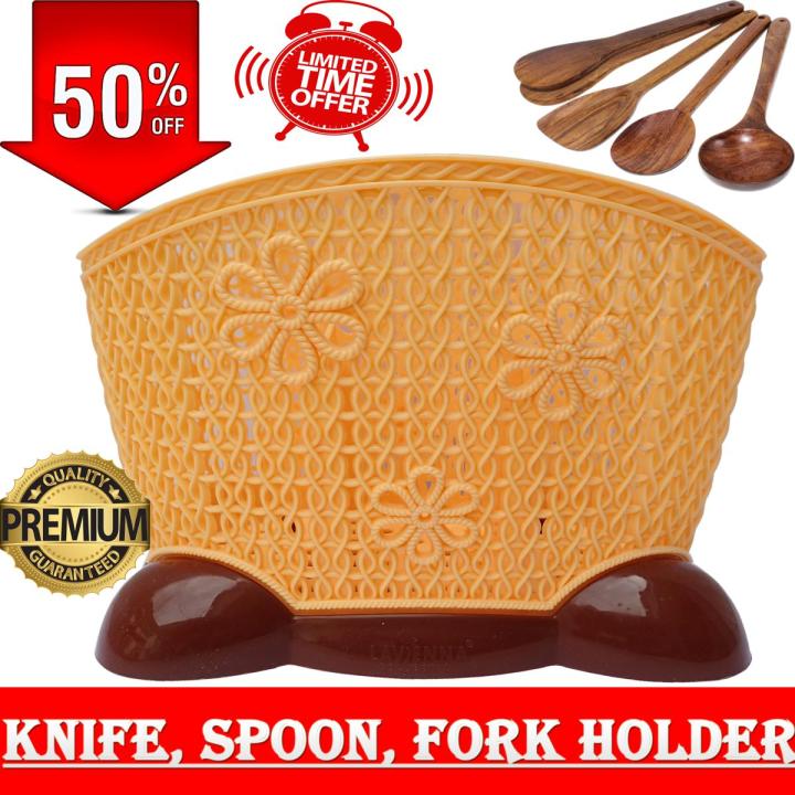 Kitchen Utensil Holder Cutlery Basket Spoon Knife Chopsticks knives fork organizer Plastic Rack Kitchen Storage tableware Organizer tokri Multicolor